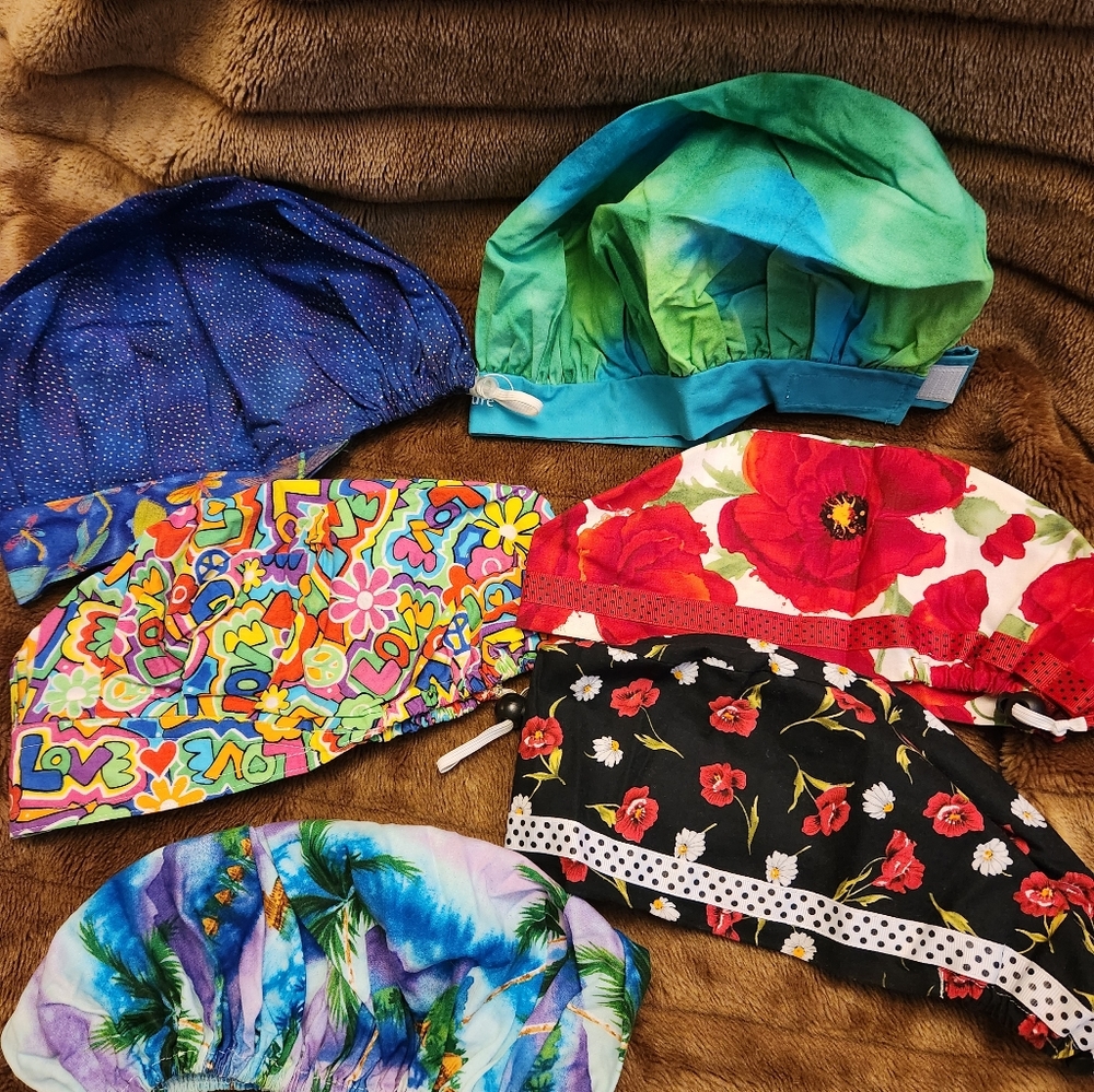 Medical Sergical Caps (set of 6)